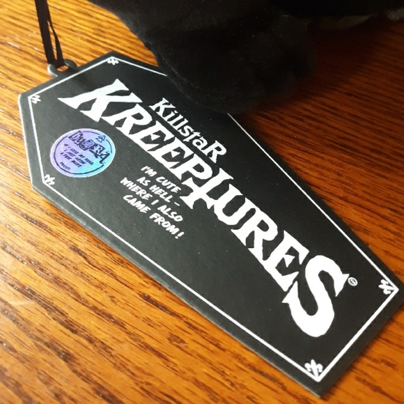 Killstar Black Two-Headed Dragon Plush - Picture 5 of 6